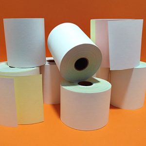 ROLLOS DE PAPEL QUÍMICO 2 PARTES, FACTURAS FVE