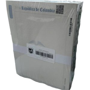 Resma de papel notarial BLANCO - MATRIZ