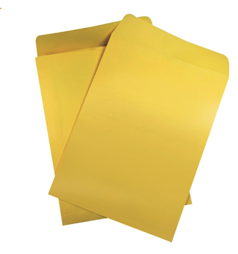 SOBRES DE MANILA TAMAÑO OFICIO